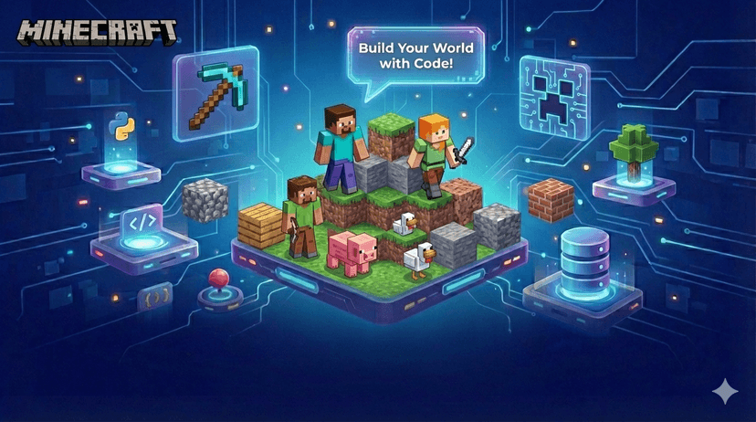 بناة ماين كرافت (البرمجة المرئية)